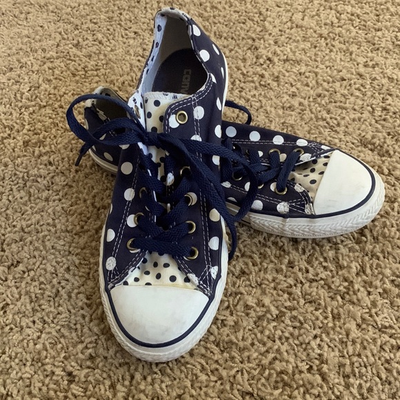Polka Dot Converse - Picture 1 of 5